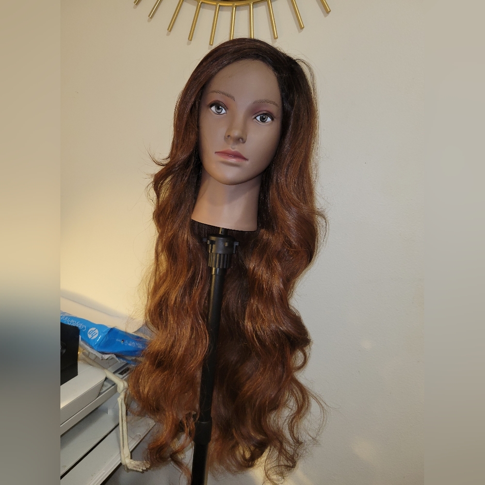 Lace front wig
